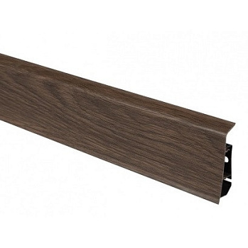 Плинтус ПВХ Arbiton Indo 70 мм 14 Венге Африка 2500х70х26 мм